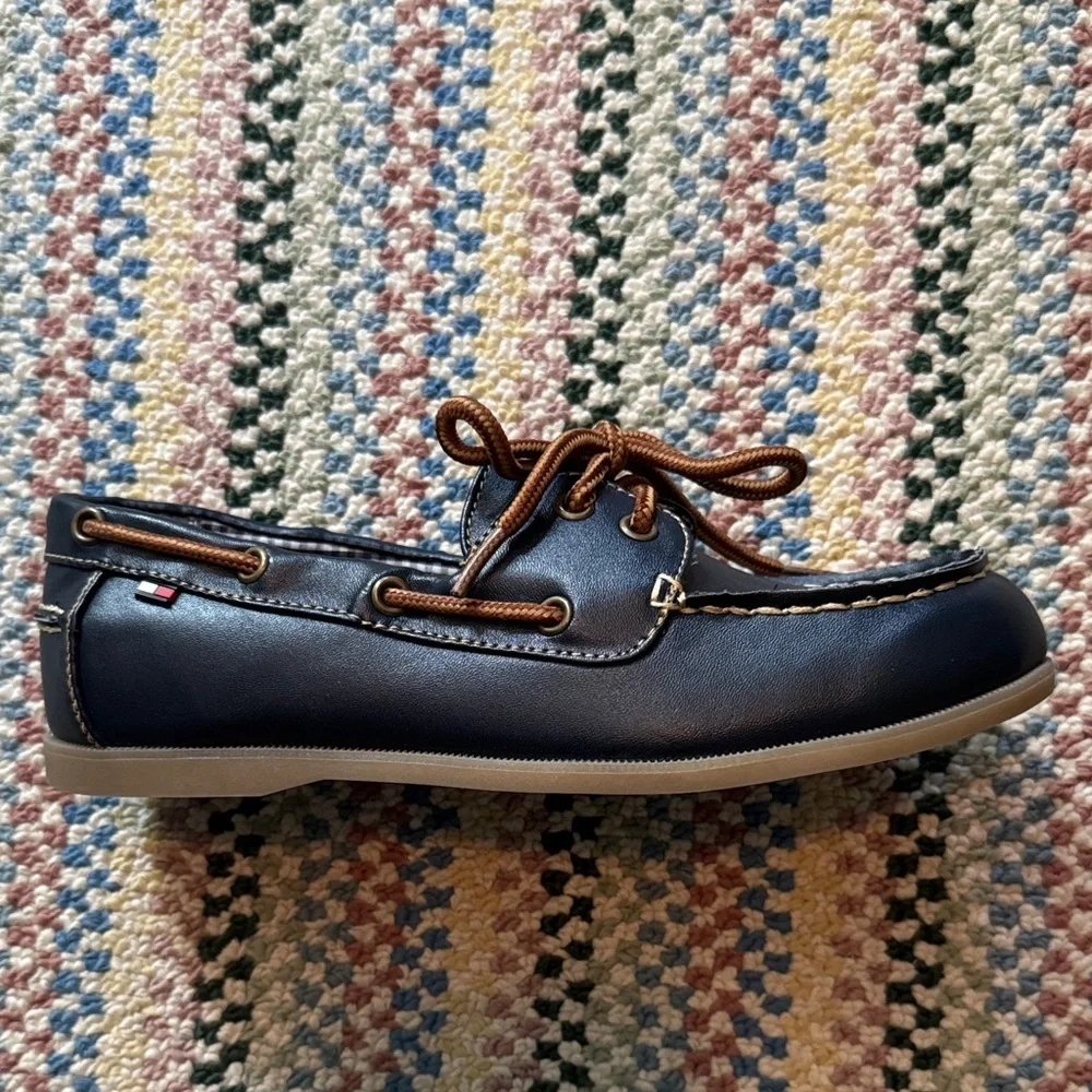 NEW Kids Navy Boat Shoes